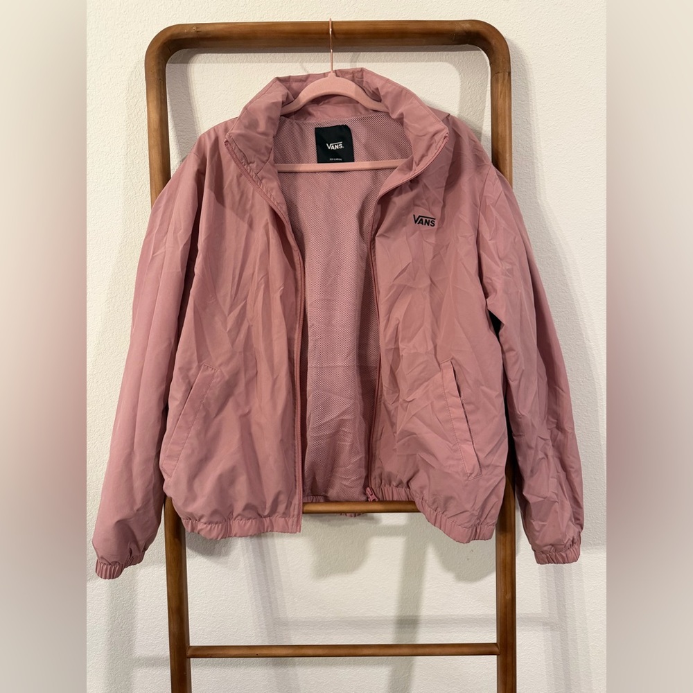 Vans Women's Dusty Pink Bomber Jacket